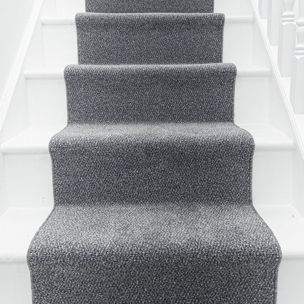 Tweed Slate Grey Stair Runner