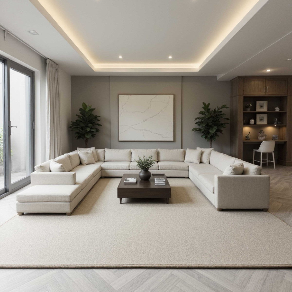 Rustique Ultra Wheat Custom Rug