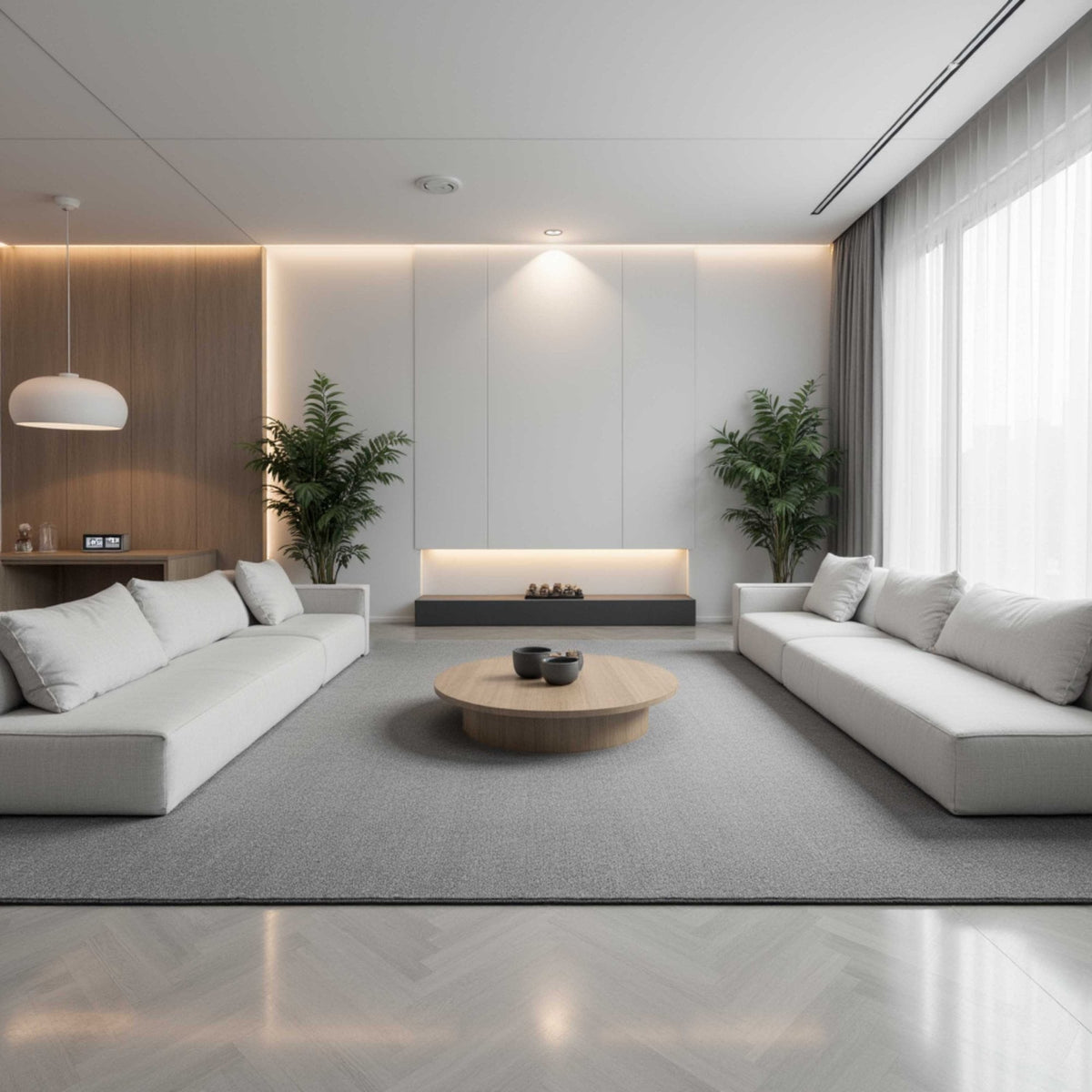 Ultra French Grey Custom Rug