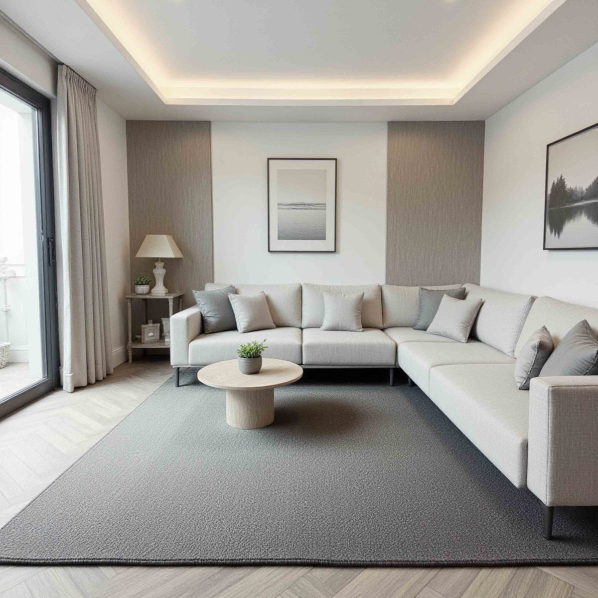 Ultra Gunmetal Custom Rug