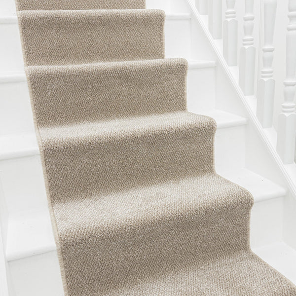 Tweed Taupe Stair Runner
