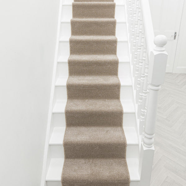 Tweed Taupe Stair Runner