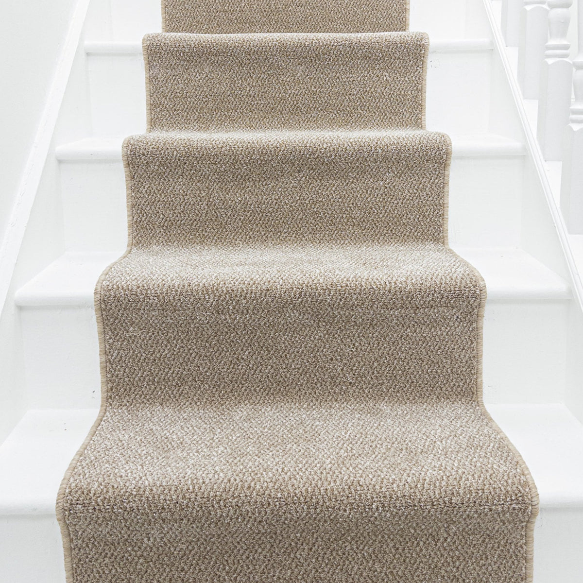 Tweed Taupe Stair Runner