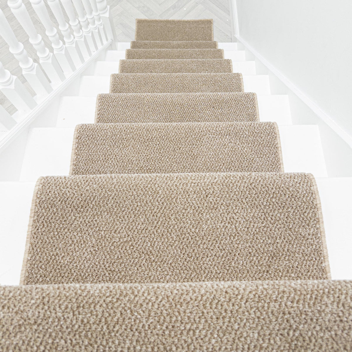 Tweed Taupe Stair Runner
