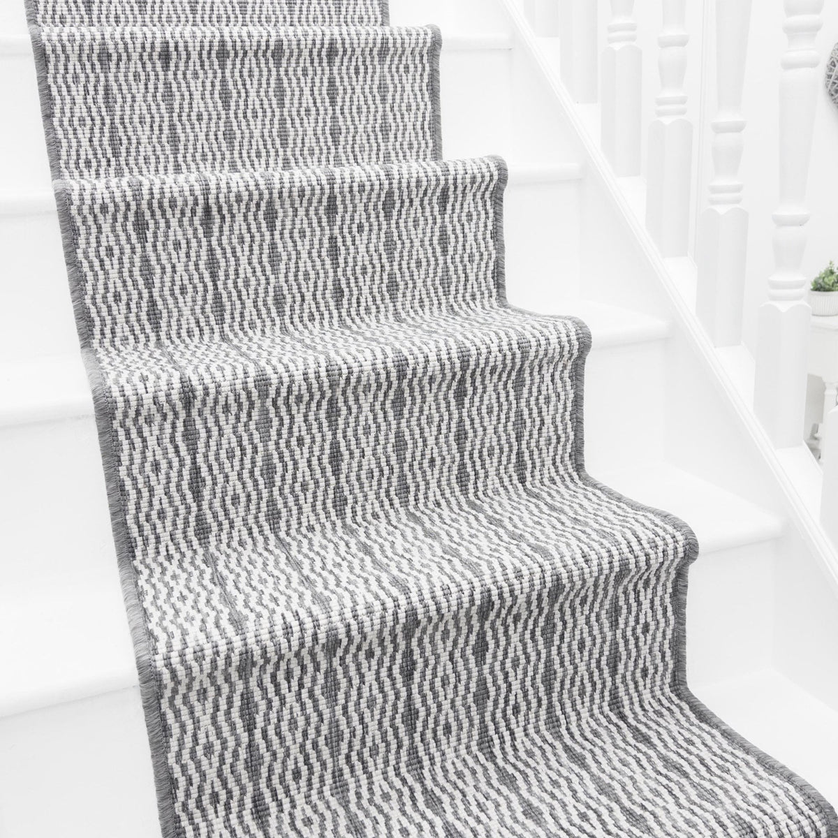 Cable Grey Stair Runner