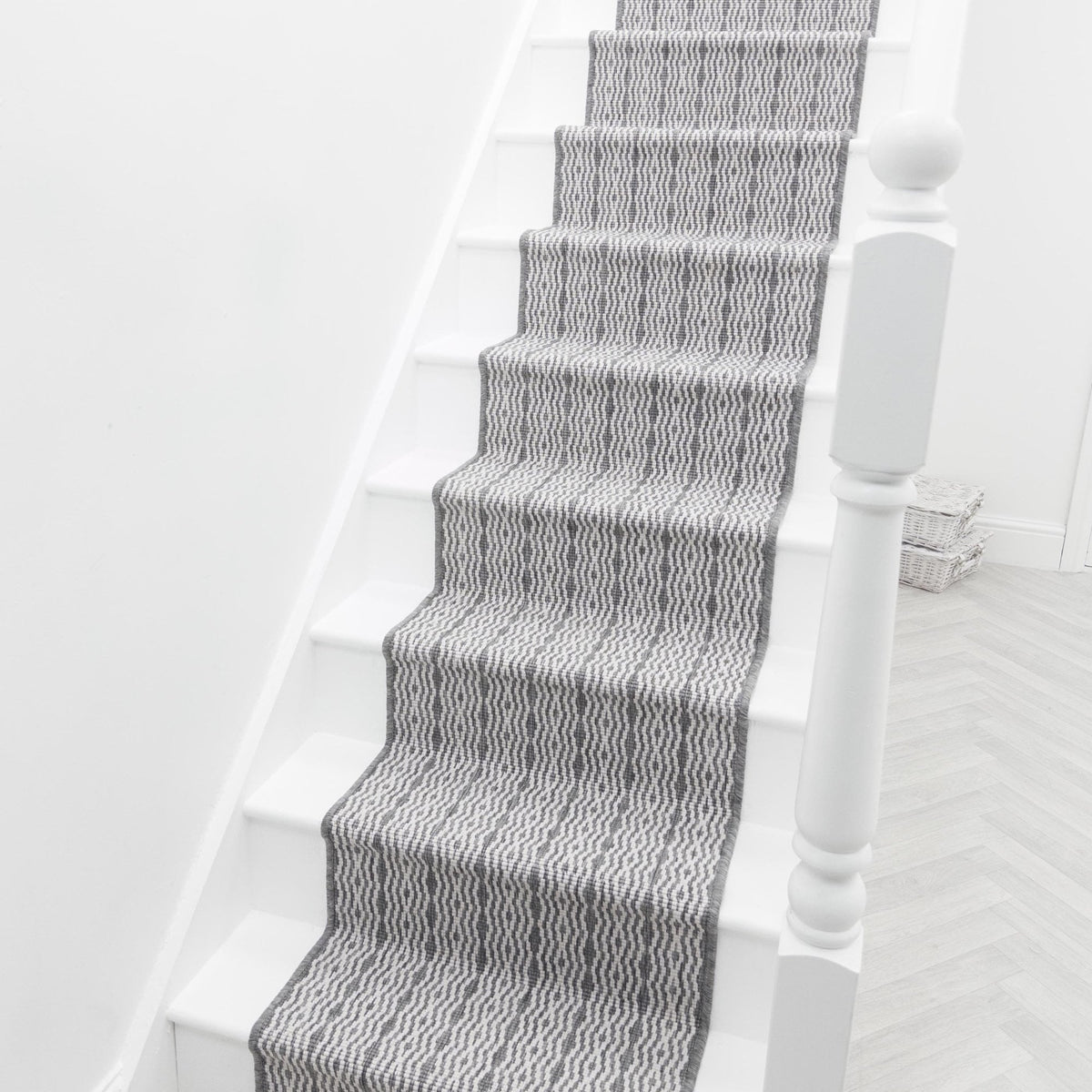 Cable Grey Stair Runner