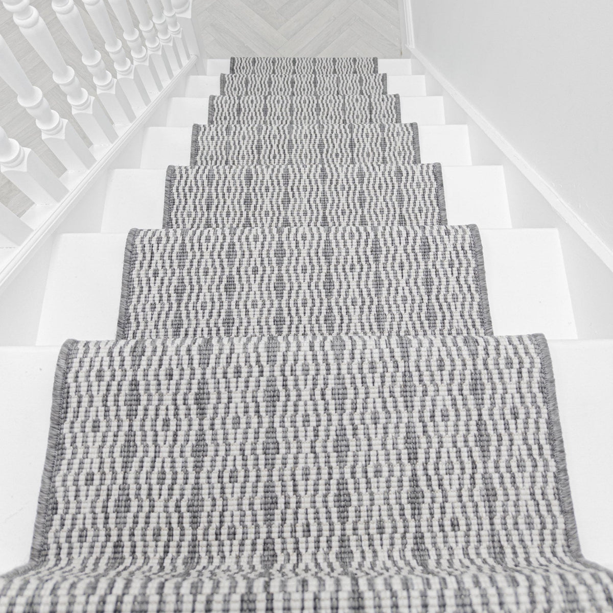 Cable Grey Stair Runner