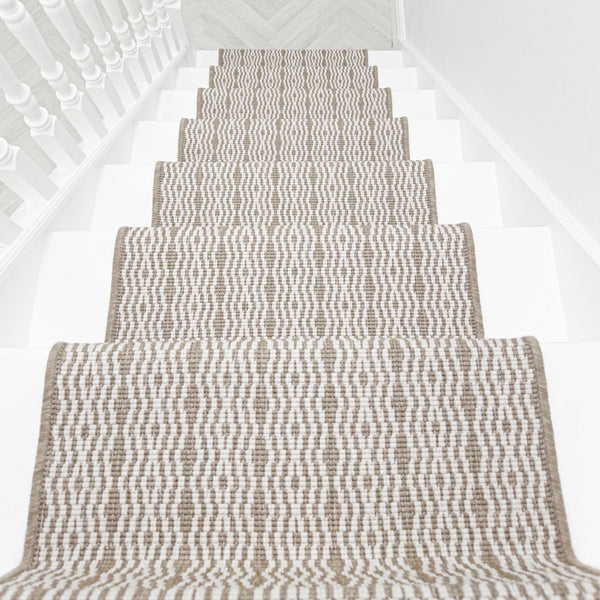 Cable Beige Stair Runner