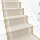 Geo Brown Stair Runner - 30cm / 60cm