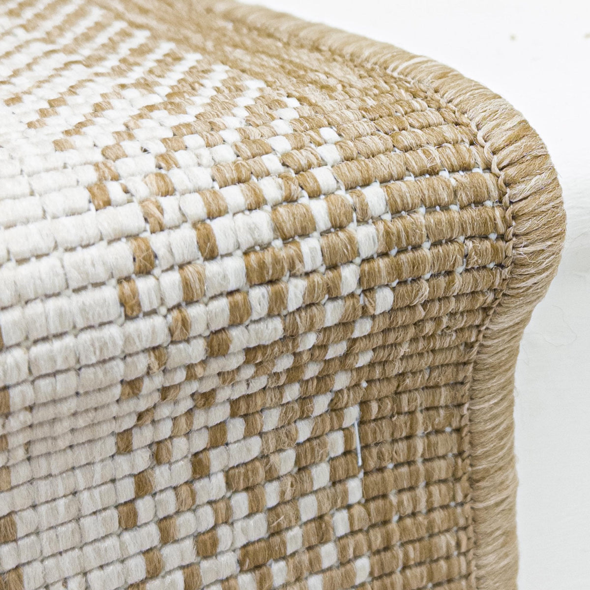 Geo Brown Stair Runner