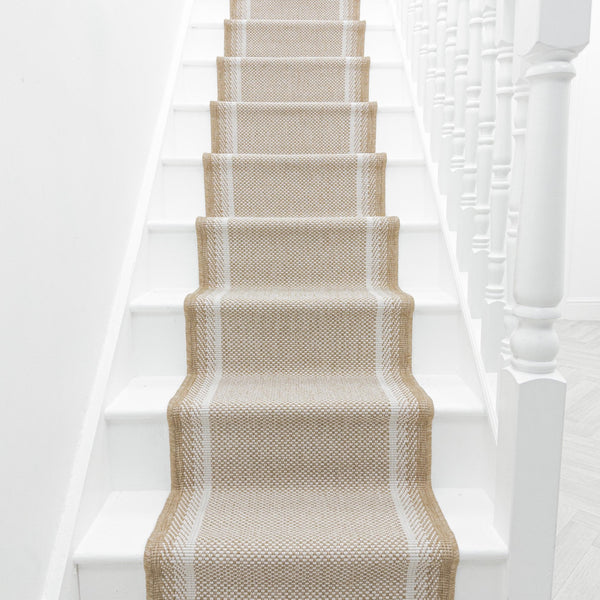 Geo Brown Stair Runner