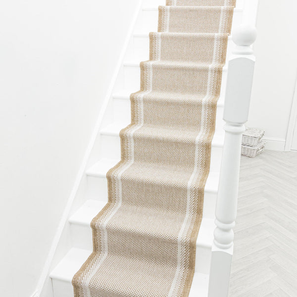 Geo Brown Stair Runner