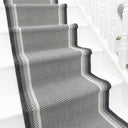 Geo Black Stair Runner - 1ft / 2ft