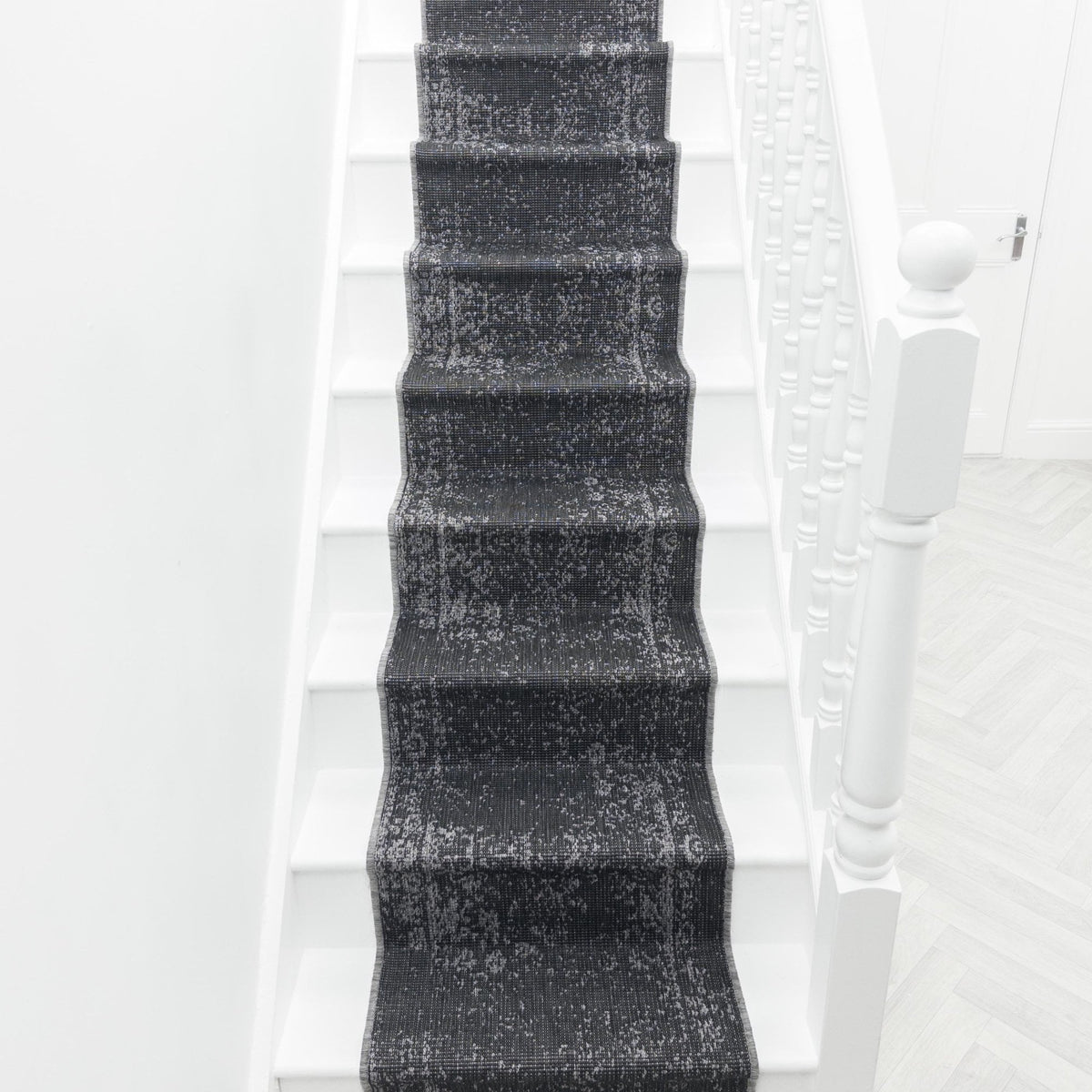 Tapestry Black Stair Runner