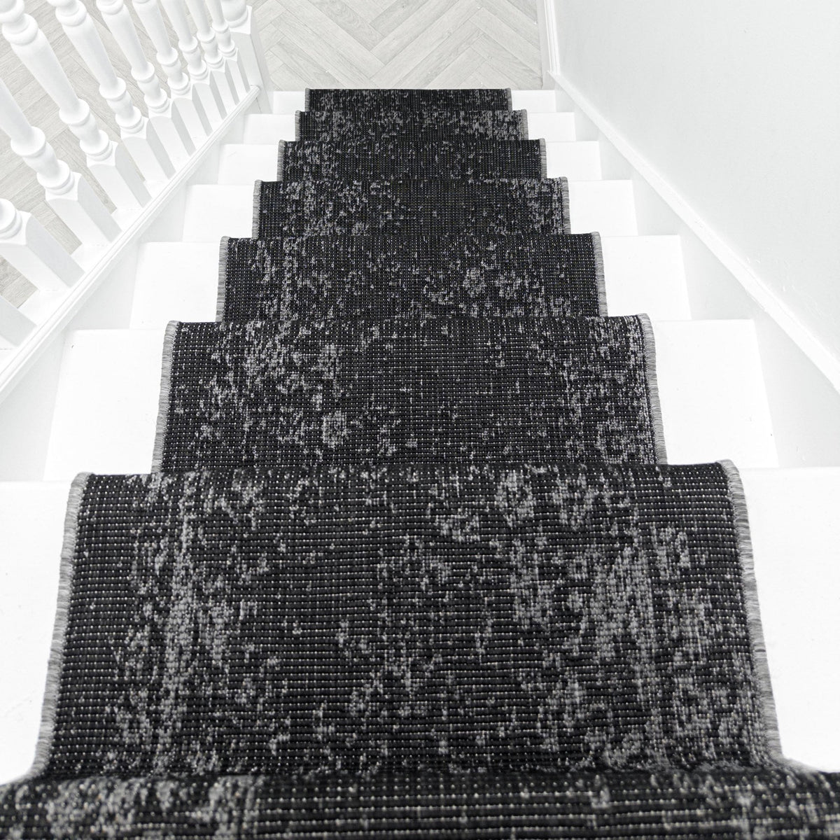 Tapestry Black Stair Runner