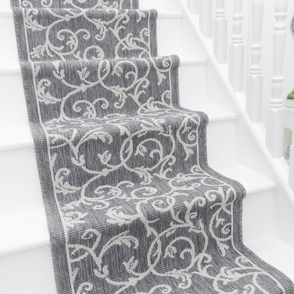 Ivy Grey Stair Runner