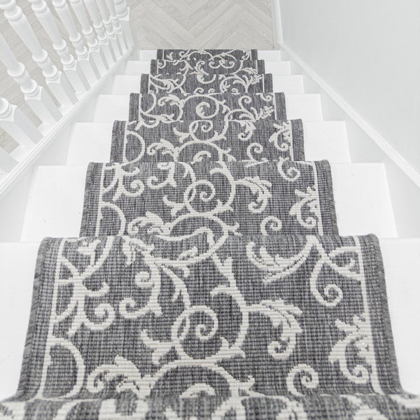 Ivy Grey Stair Runner