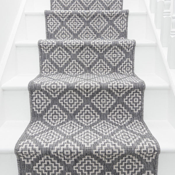 Olmec Gray Stair Runner