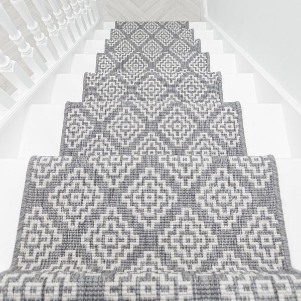 Olmec Gray Stair Runner