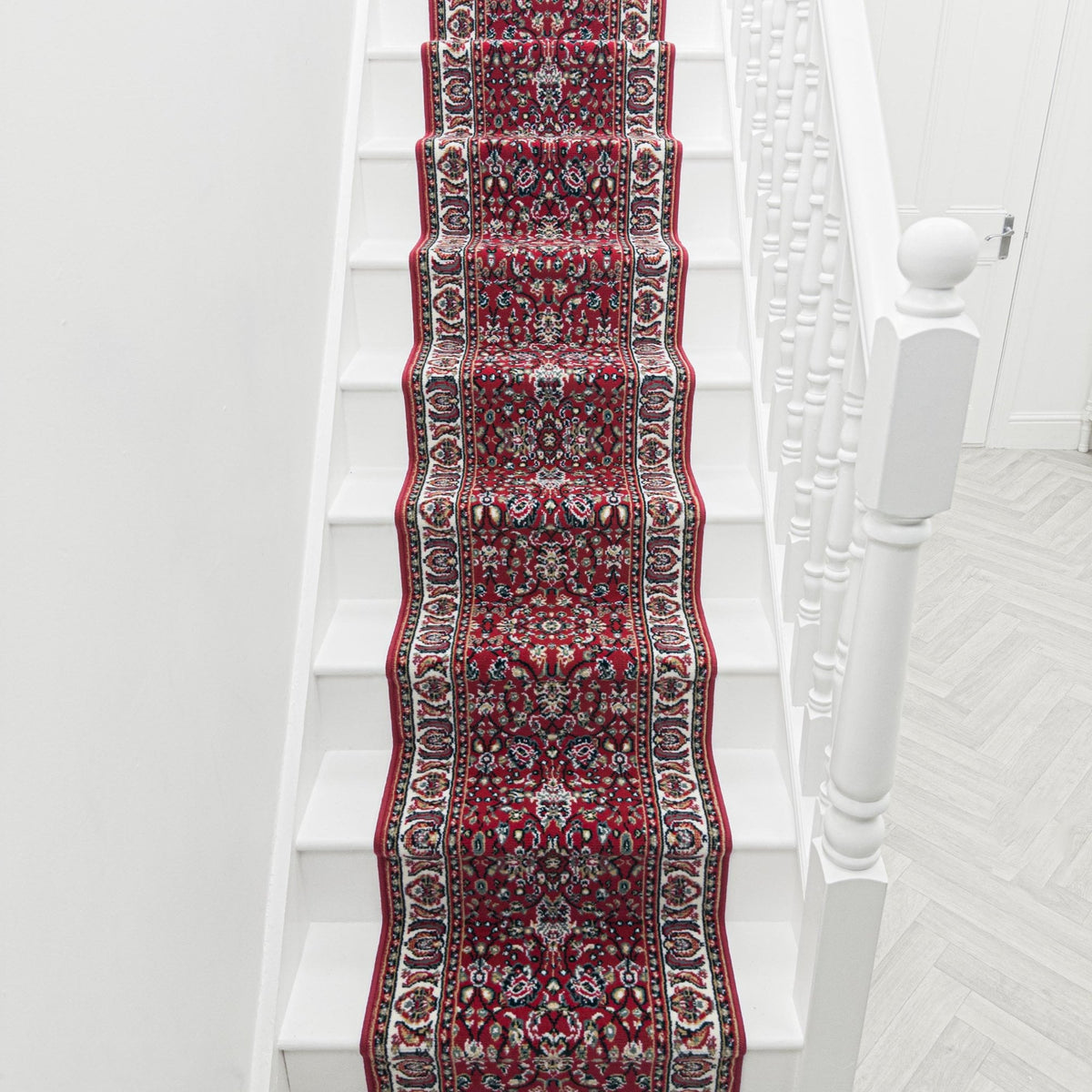 Kashan Red Stair Runner