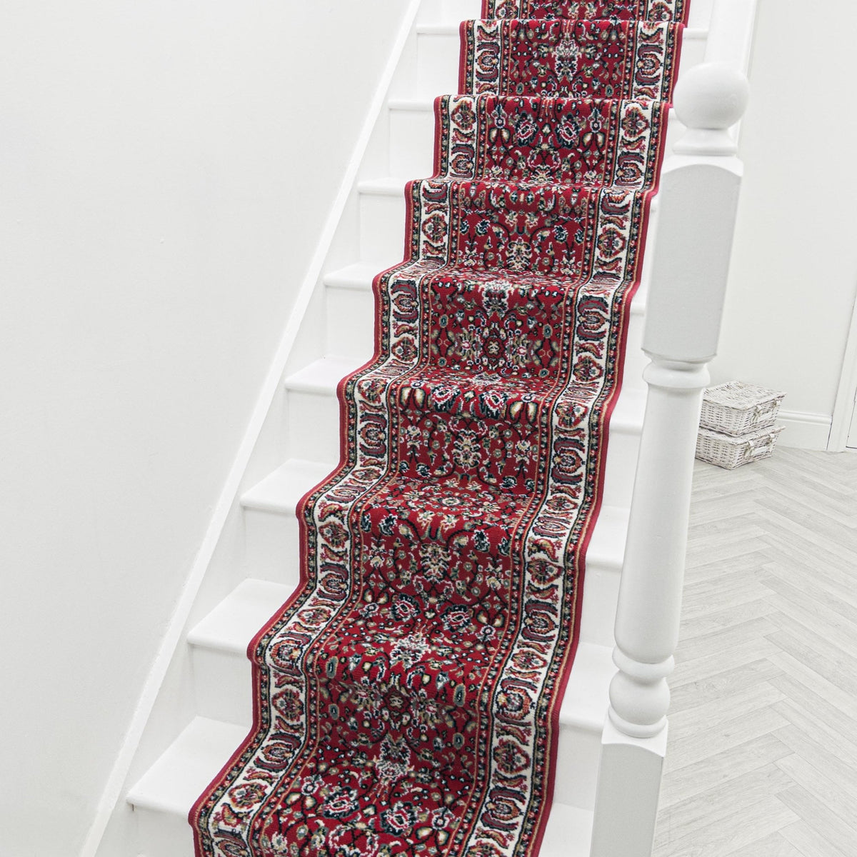 Kashan Red Stair Runner