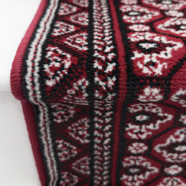 Heriz Dark Red Stair Runner