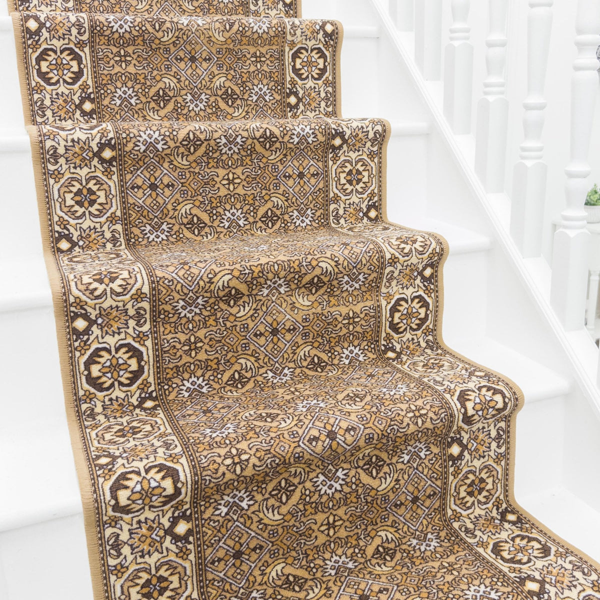 Bidjar Beige Treppenläufer