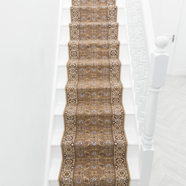 Bidjar Beige Treppenläufer