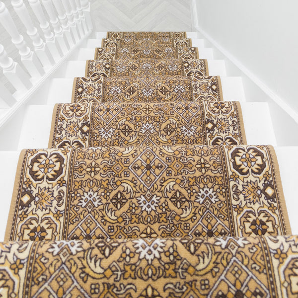 Bidjar Beige Treppenläufer