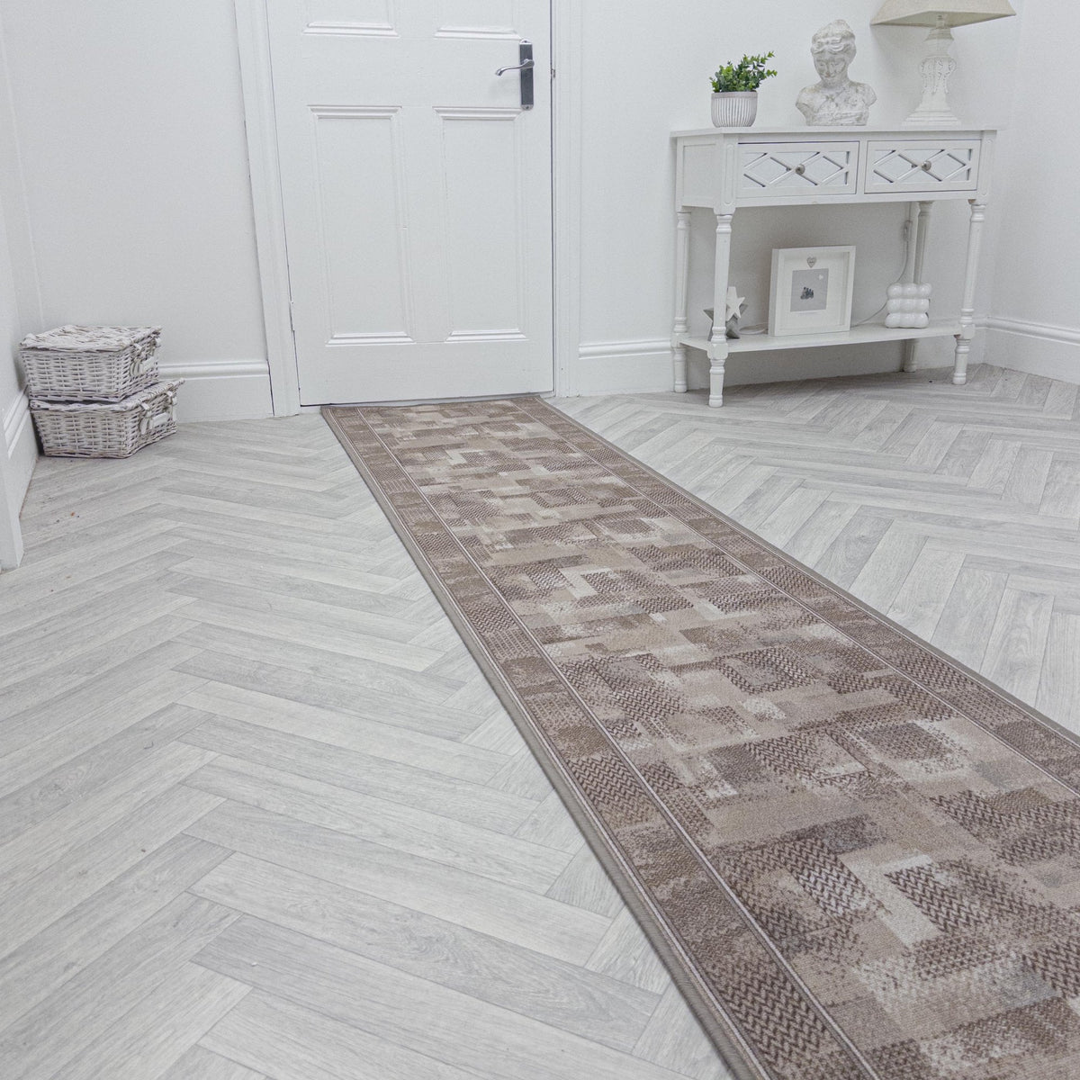 Tribe Beige  Hall Runner