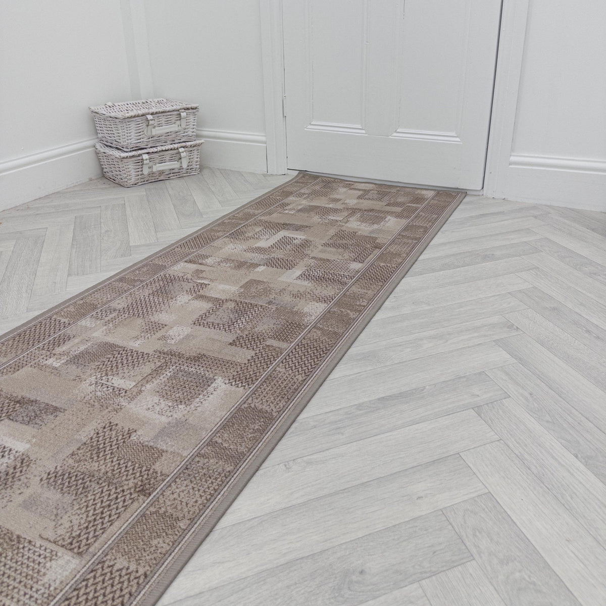 Tribe Beige  Hall Runner