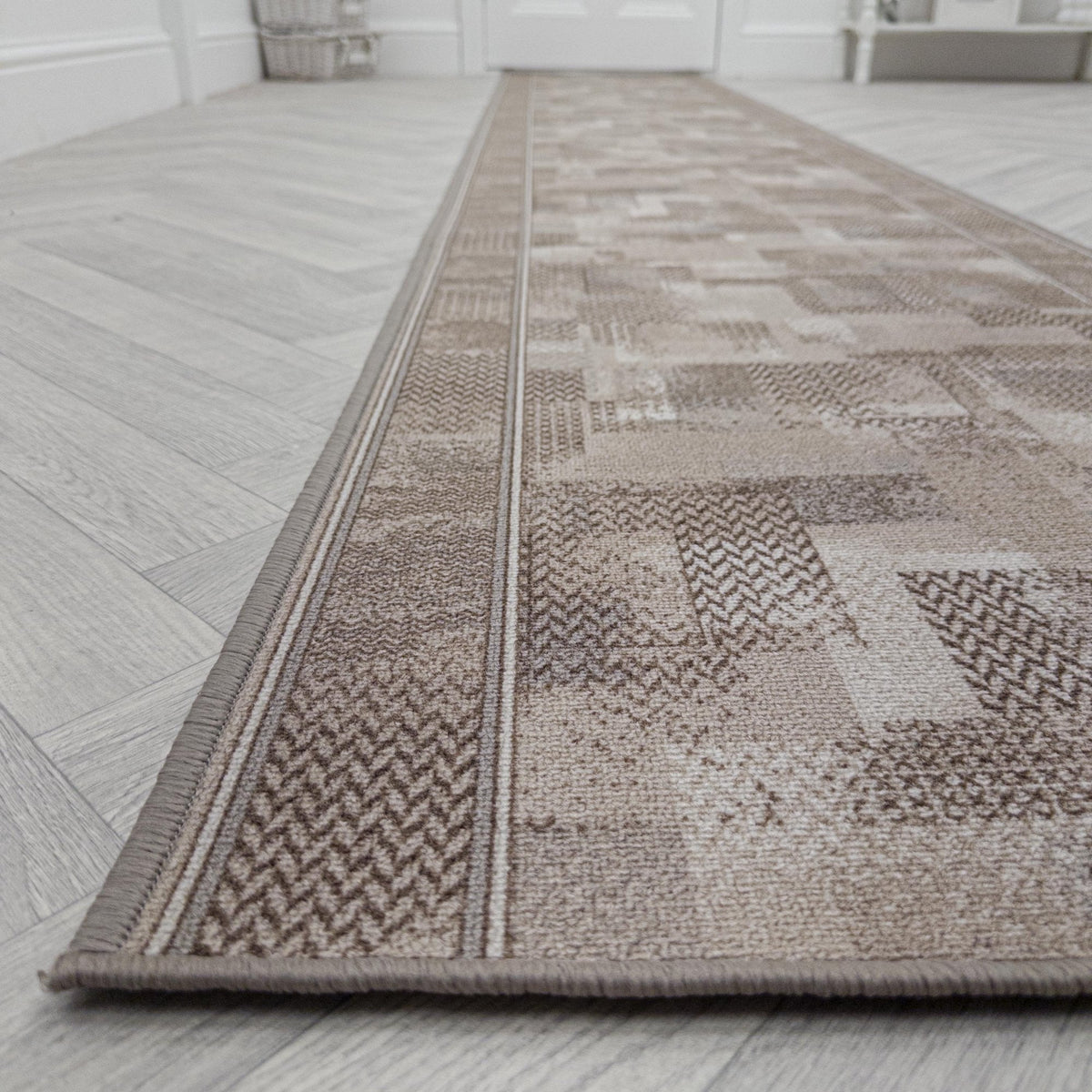 Tribe Beige  Hall Runner