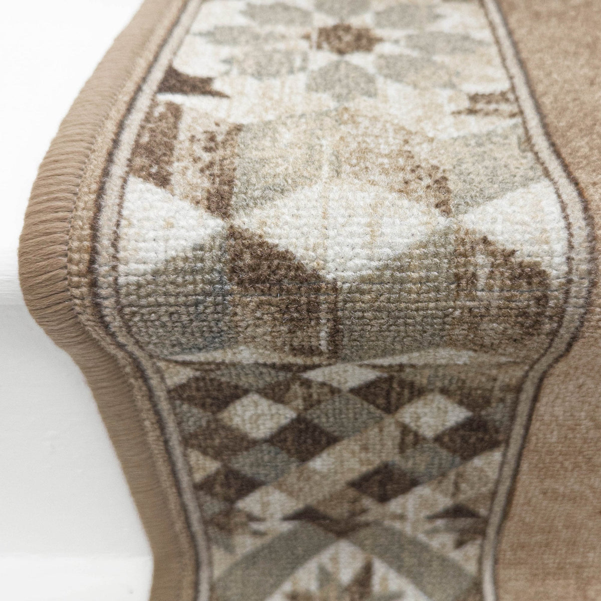 Murcia Light Brown Stair Runner