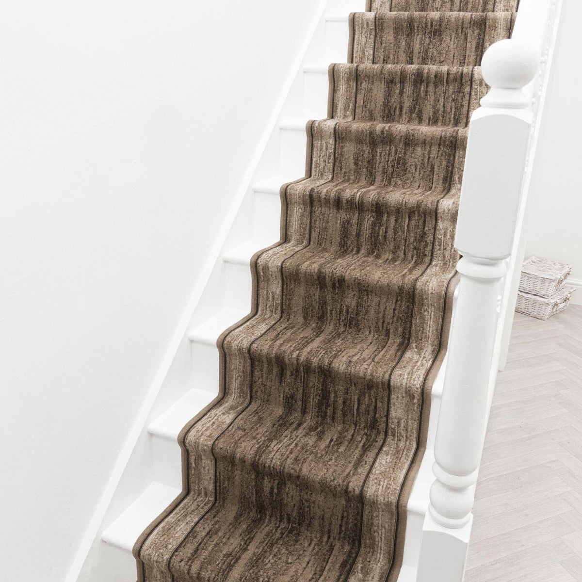 Rama Dark Brown Stair Runner