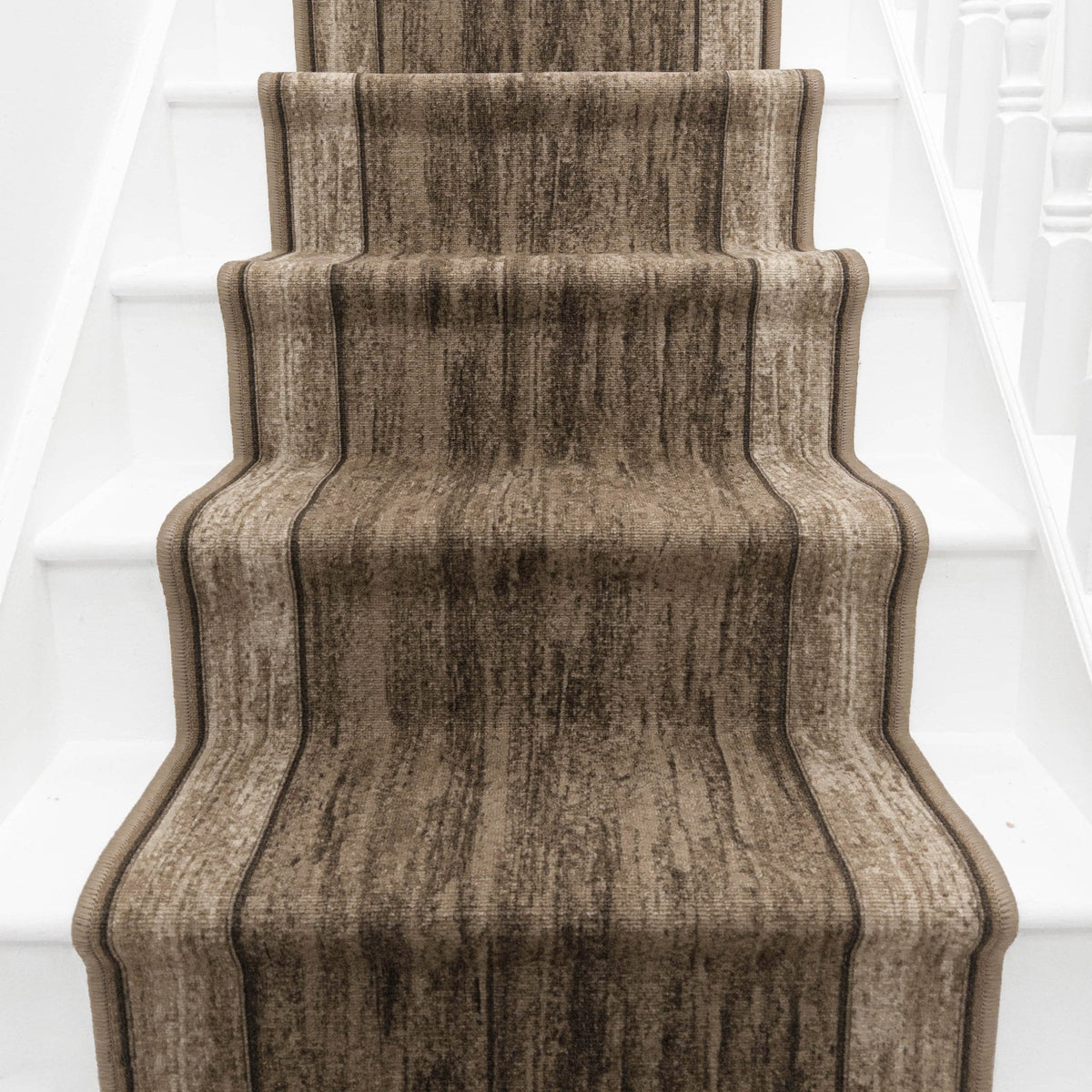 Rama Dark Brown Stair Runner