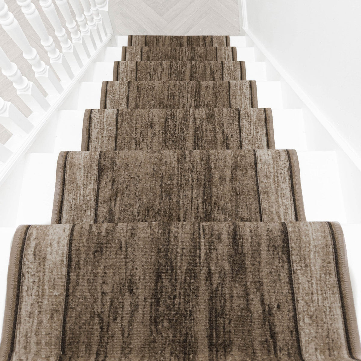 Rama Dark Brown Stair Runner