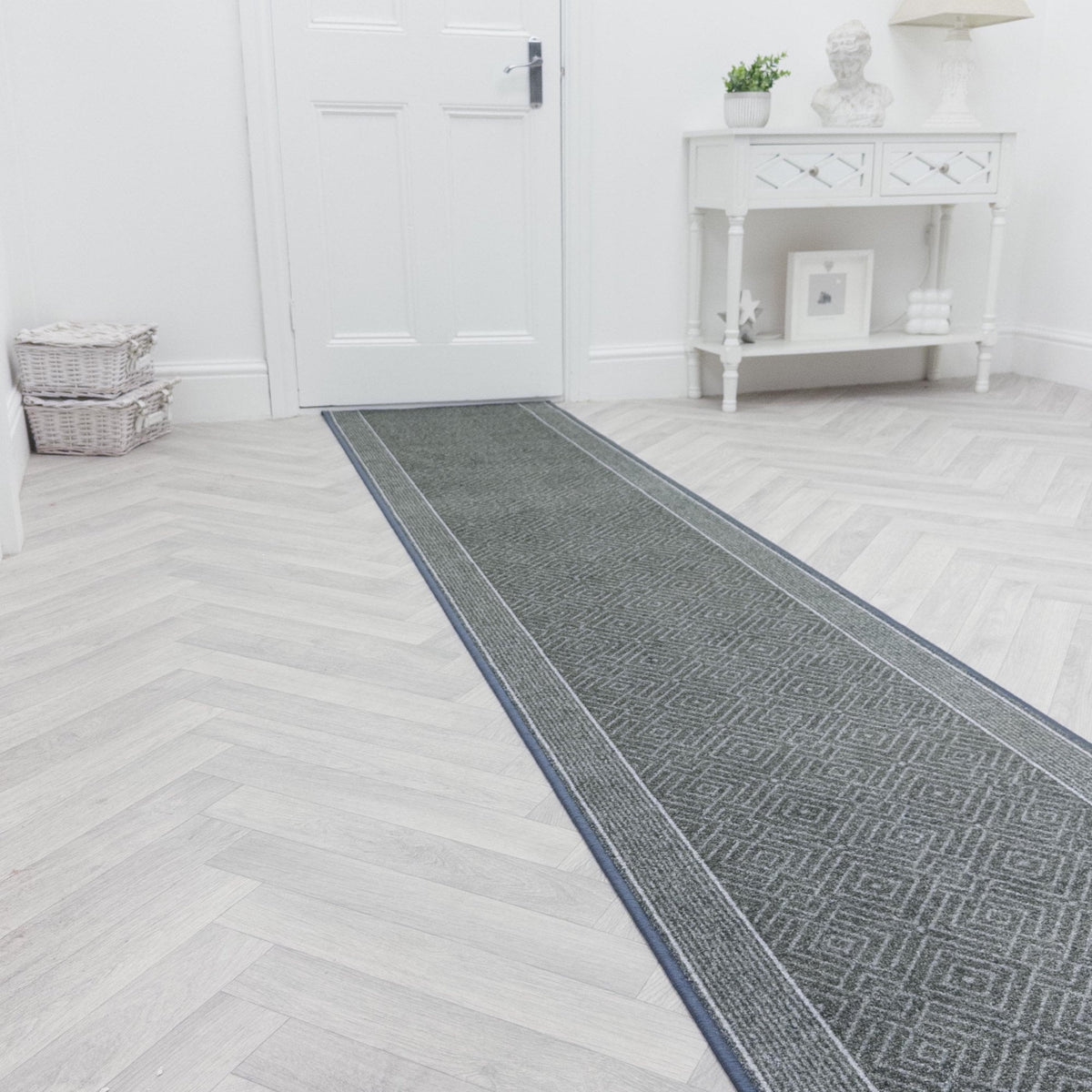 Walton Gray Rug Runner