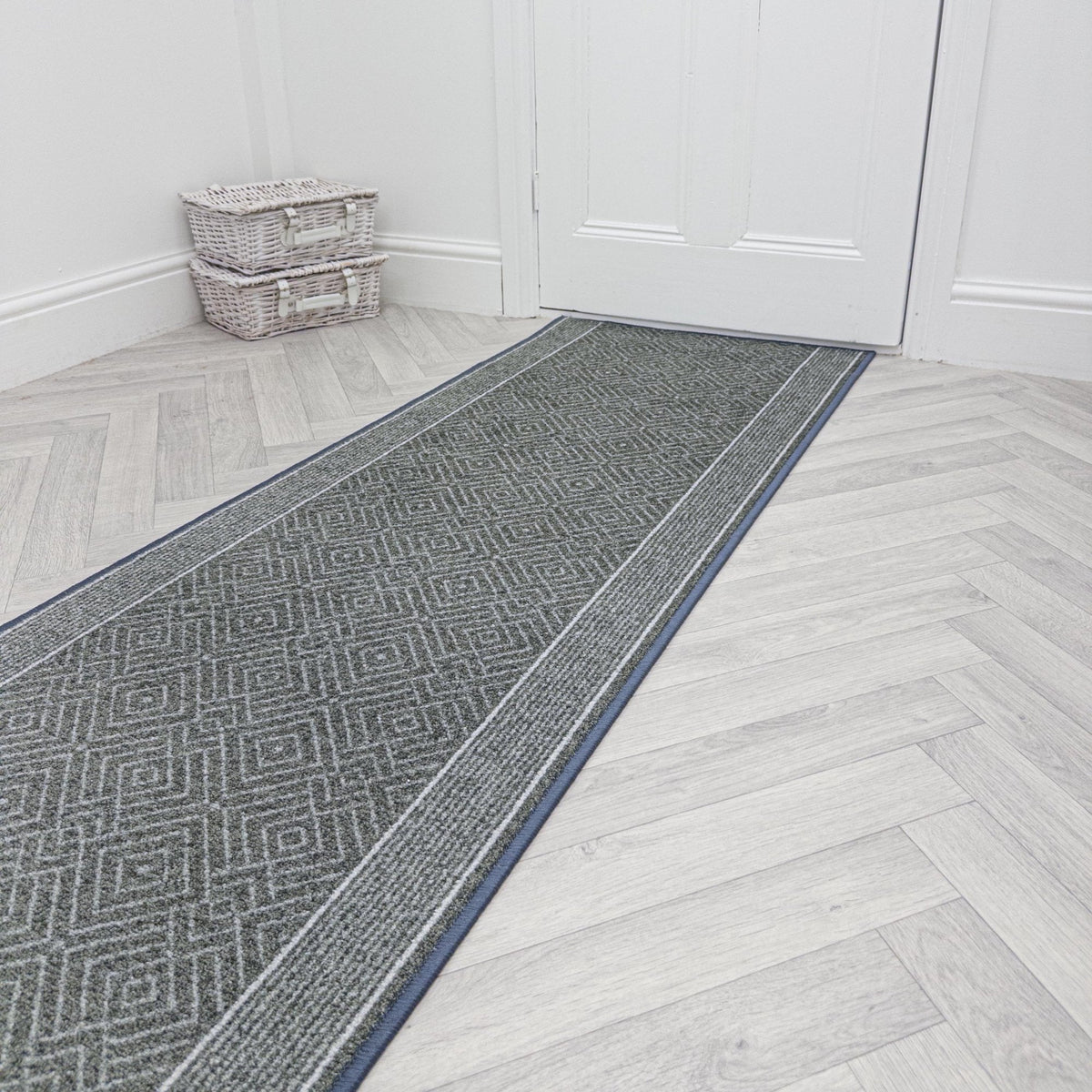 Walton Gray Rug Runner