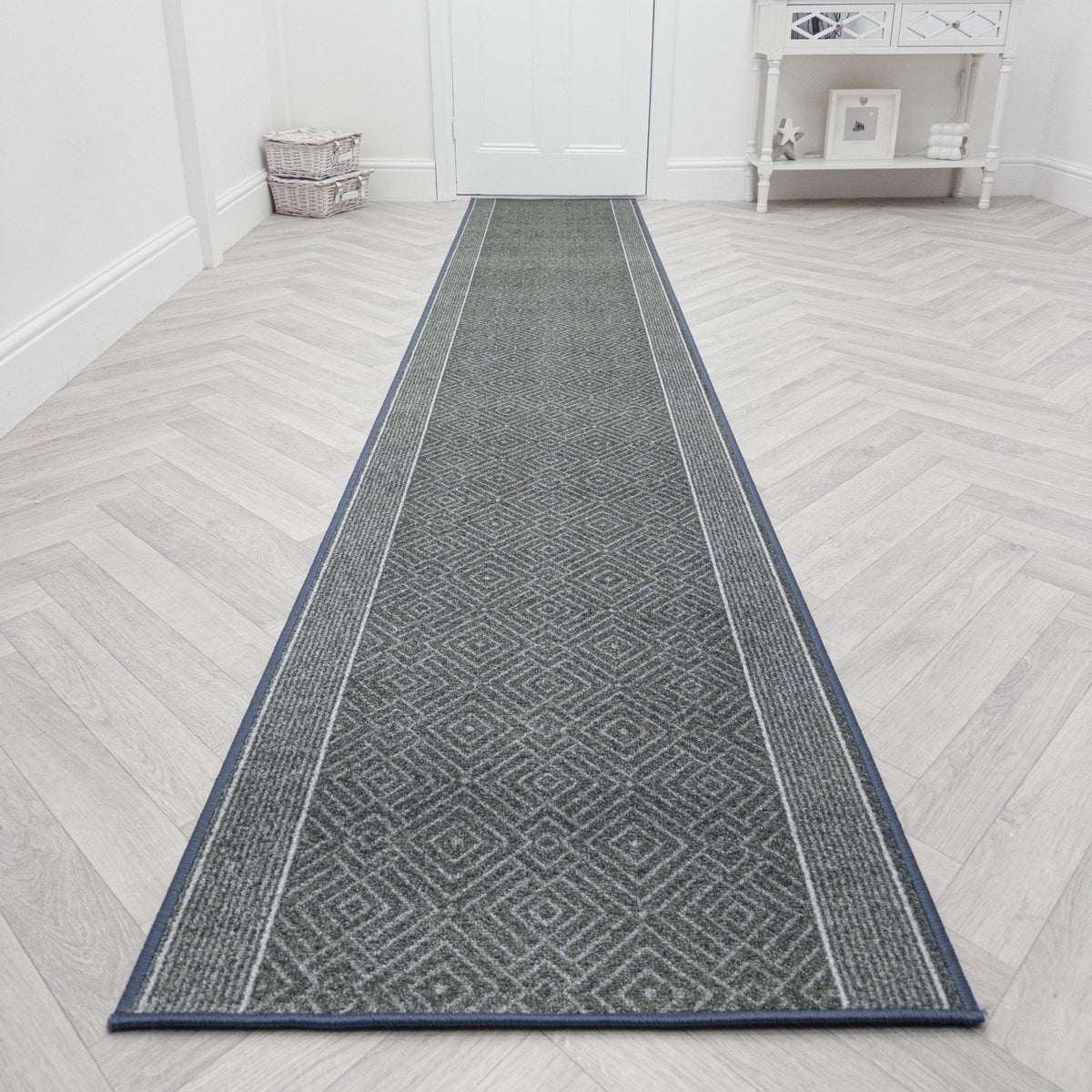 Walton Gray Rug Runner