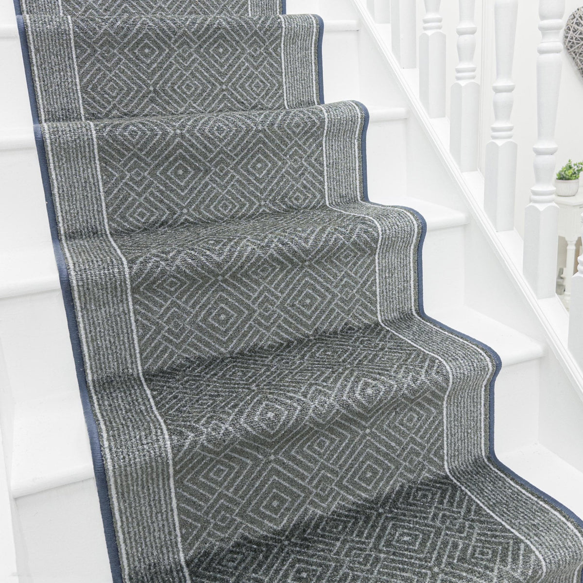 Walton Grey Stair Carpet Runner