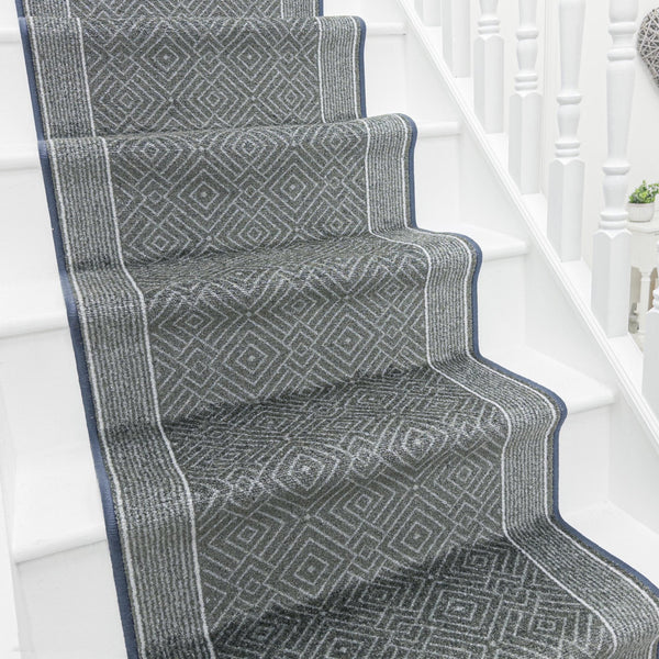 Walton Grey Stair Carpet Runner