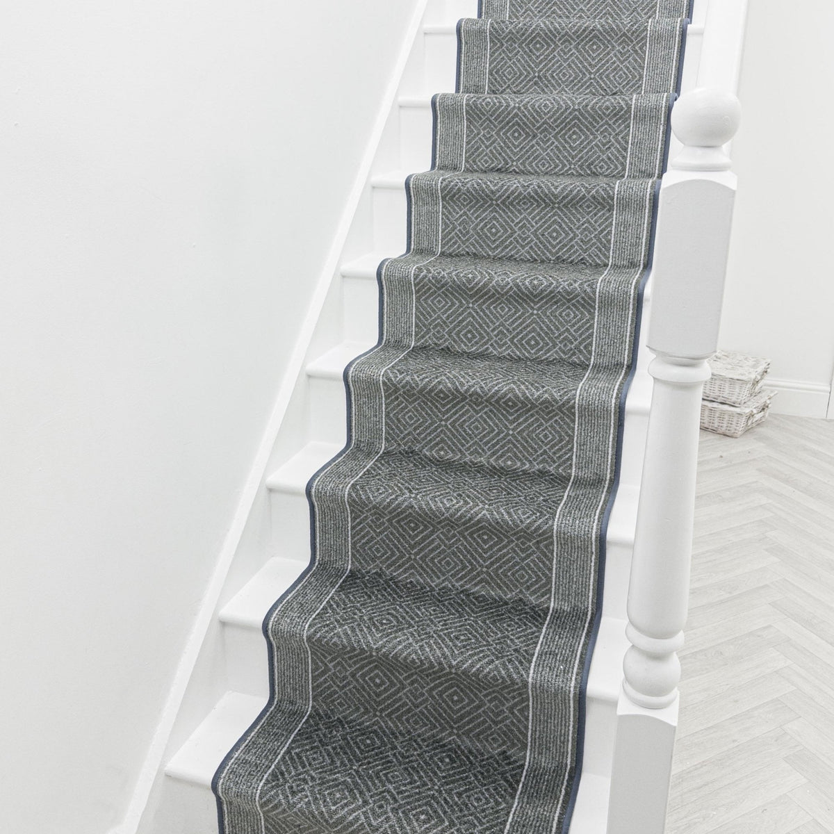 Walton Grey Stair Carpet Runner