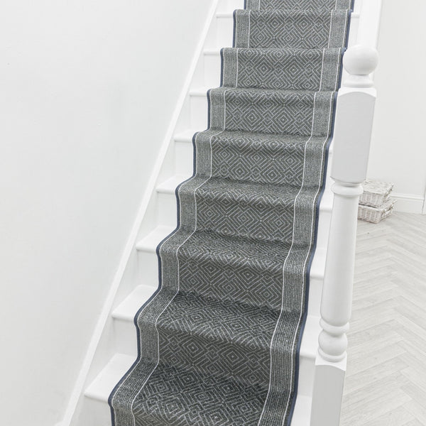 Walton Grey Stair Carpet Runner