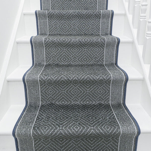 Walton Grey Stair Carpet Runner