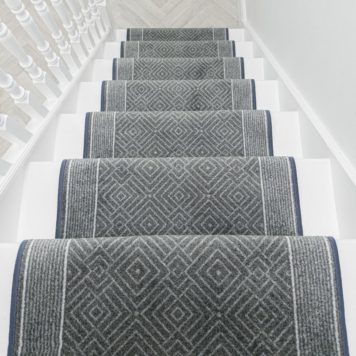 Walton Grey Stair Carpet Runner