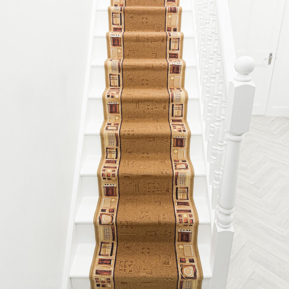 Jena Beige Treppenläufer