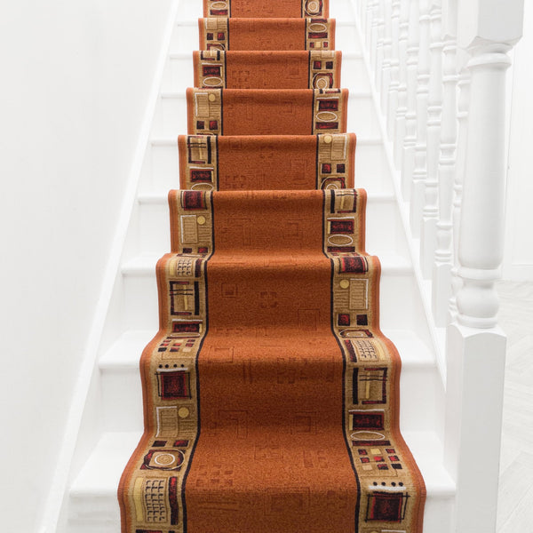 Jena Terracotta Stair Runner