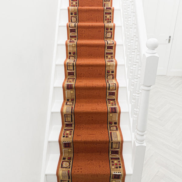 Jena Terracotta Stair Runner