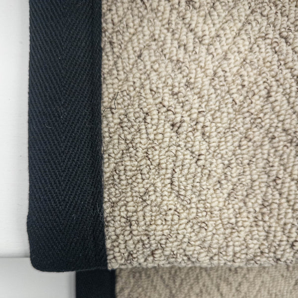 Country Herringbone Biscotti Tape Stair Runner