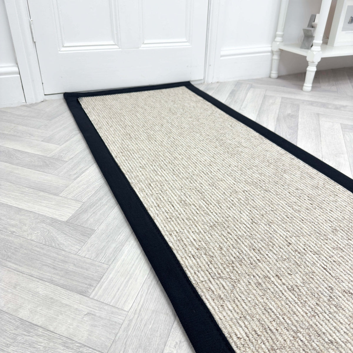 Country Linear Berber Tape Hall Runner